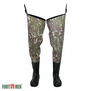 FORTMEN Сапоги рыбацкие с камуфлированным голенищем